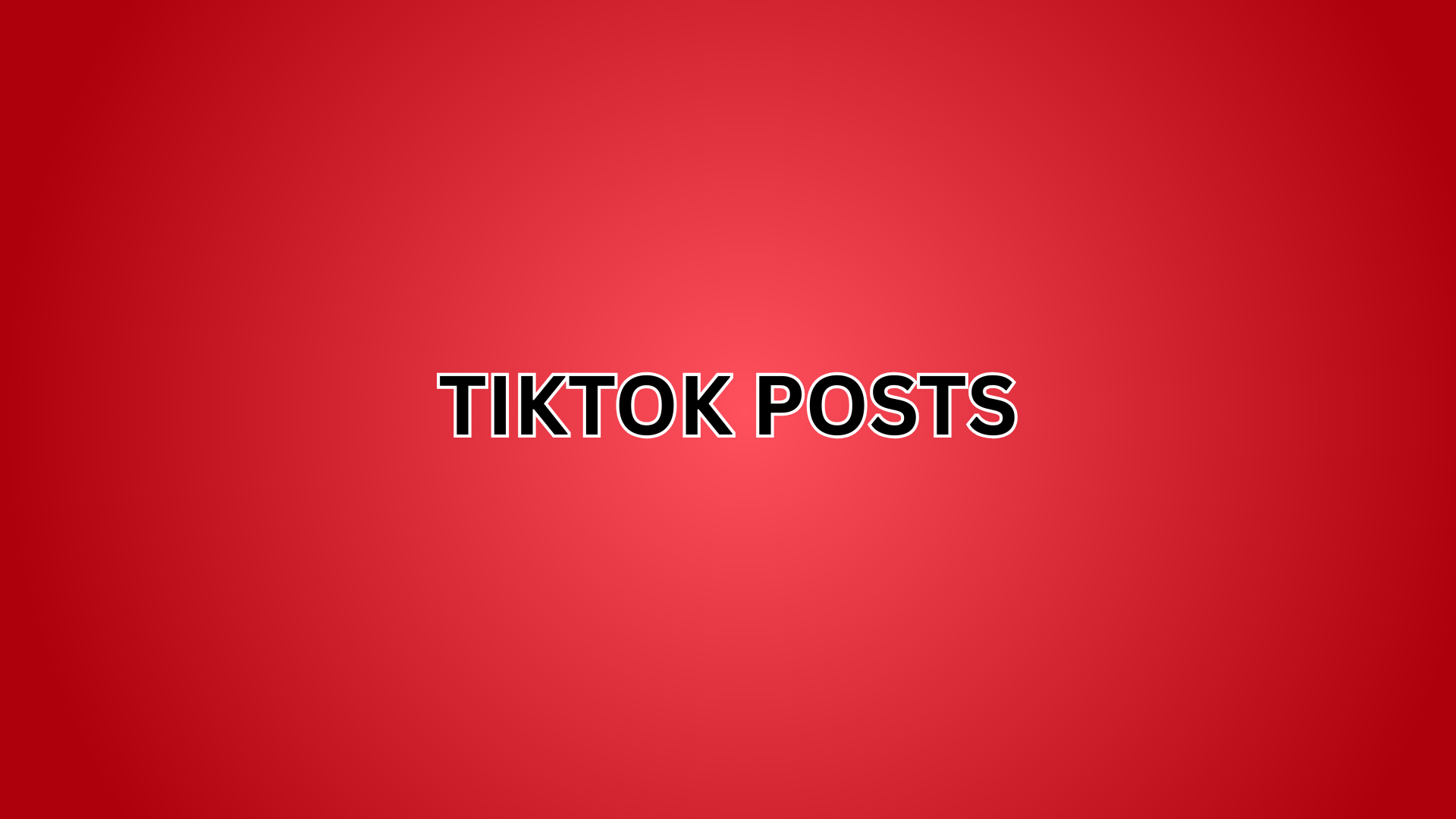 TikTok Post